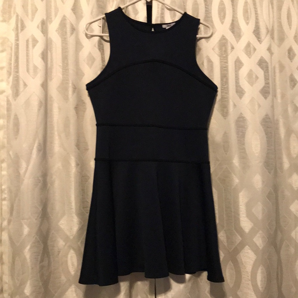 Navy Bar III Dress